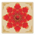Mahjong by SI™ Bloom Bloom Pow Mahjong Mat