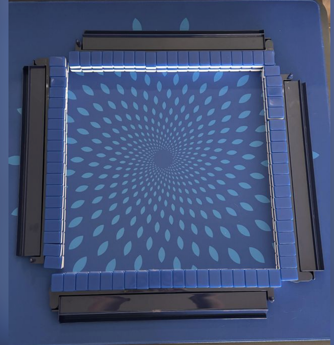 Mahjong by SI™ Prism Portal | Blue Mahjong Mat