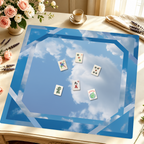 Above the Clouds mahjong mat — Styled Tile Table