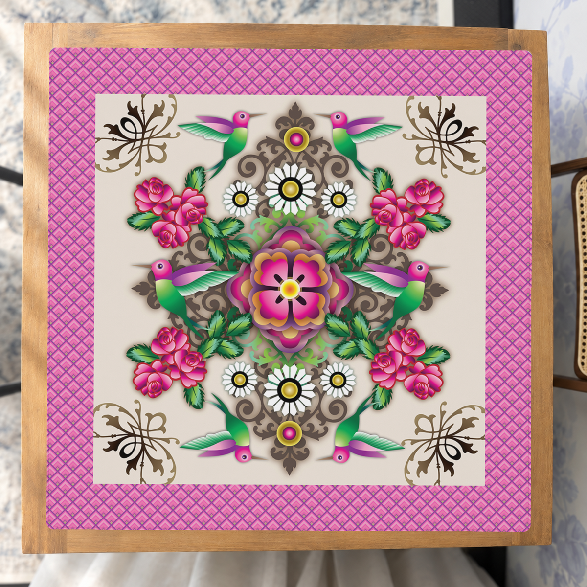 Ala Dorada mahjong mat — Studio Overhead