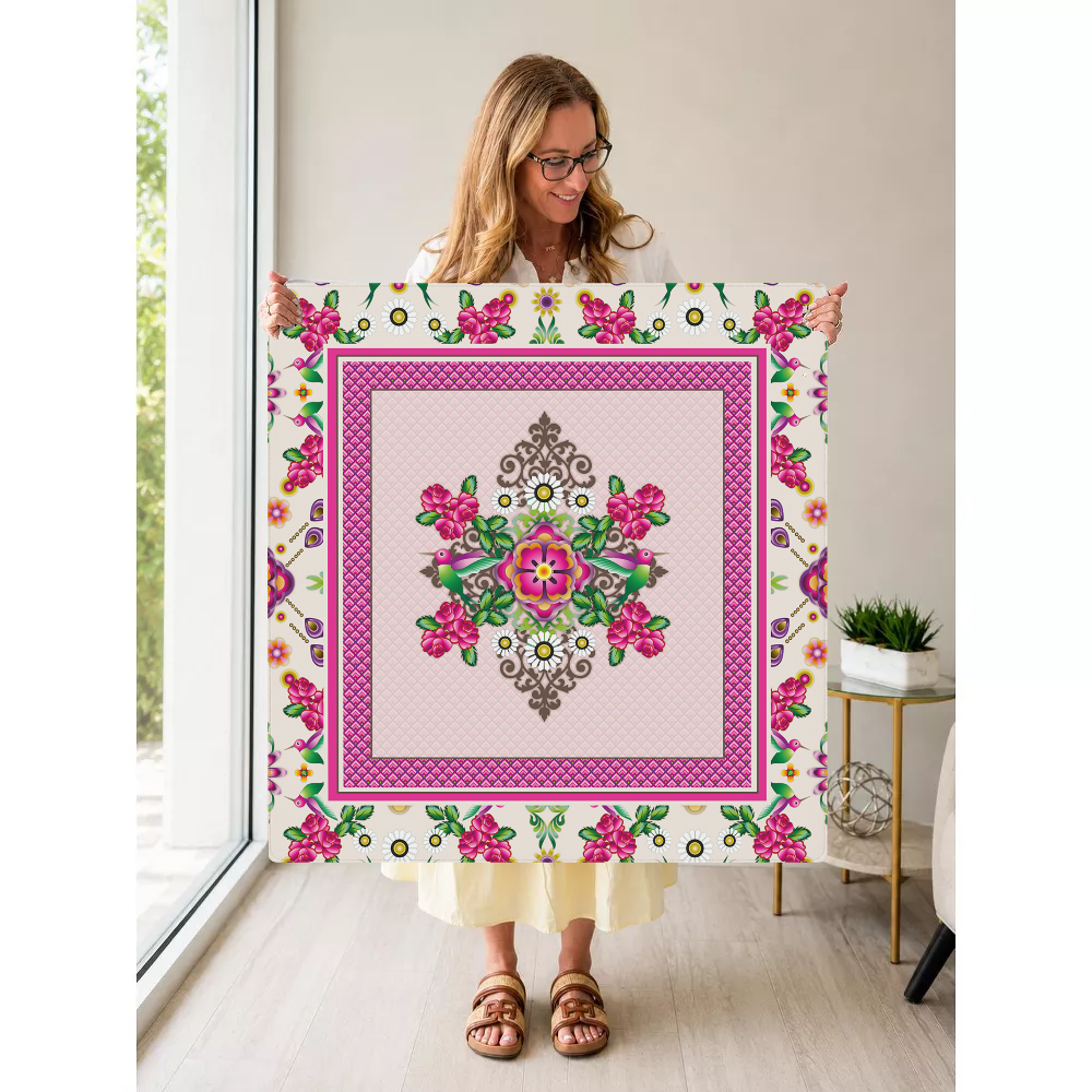 Ala Rosa mahjong mat — Held Mat Portrait