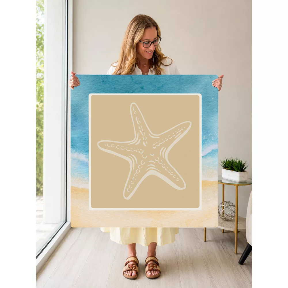 All Starfish Cast mahjong mat — Held Mat Portrait