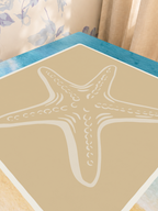 All Starfish Cast mahjong mat — Sunlit Close-up