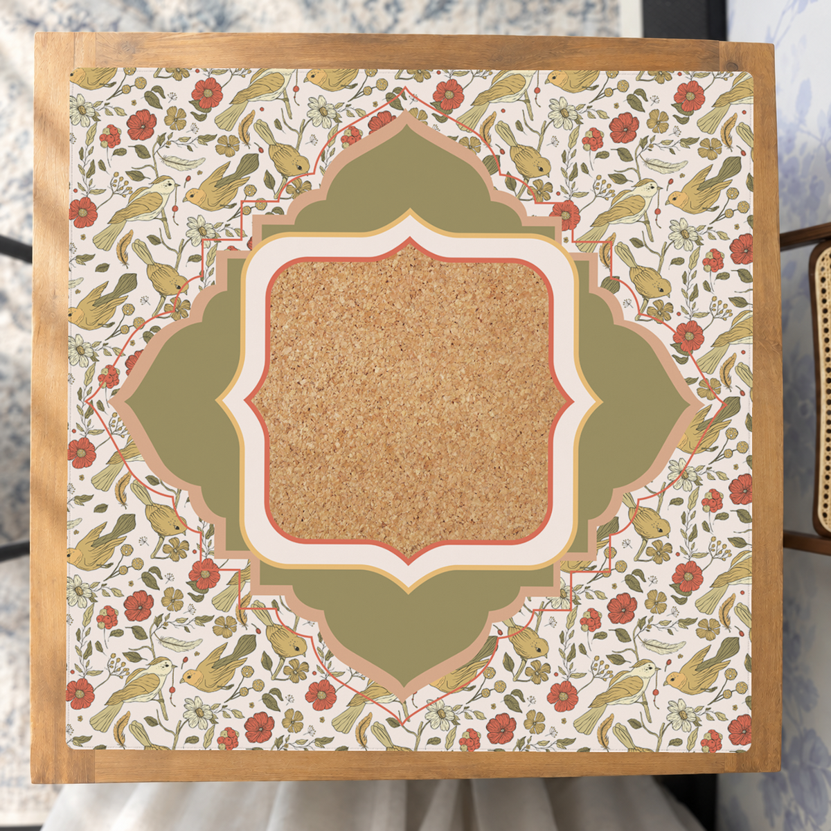 Birdsong mahjong mat — Studio Overhead