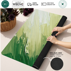 Blank Canvas Green mahjong mat — Rolled Mat Feature Image