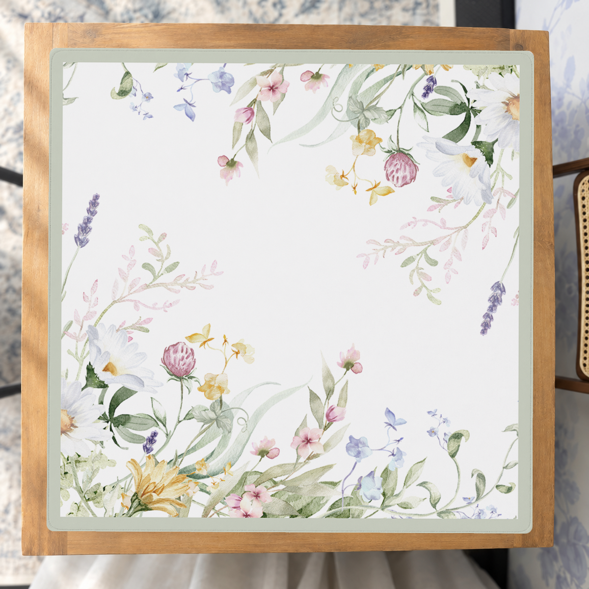 Bloom Service | Green mahjong mat — Studio Overhead