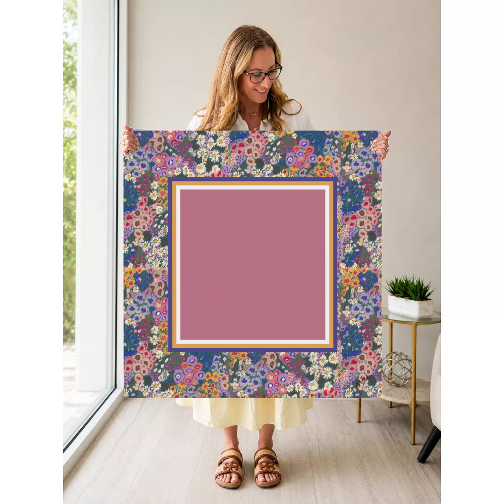 Bloomin Dots mahjong mat — Held Mat Portrait