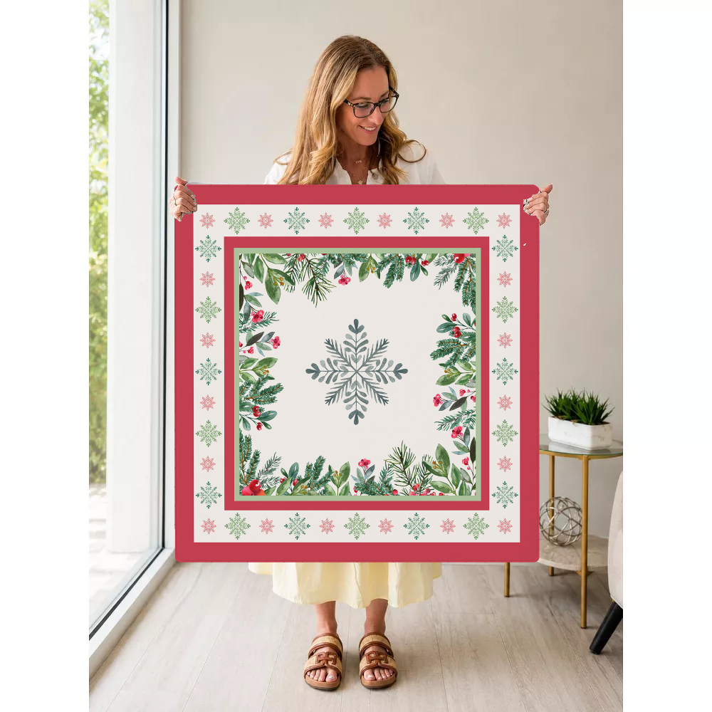 Bough and Berry mahjong mat — Held Mat Portrait