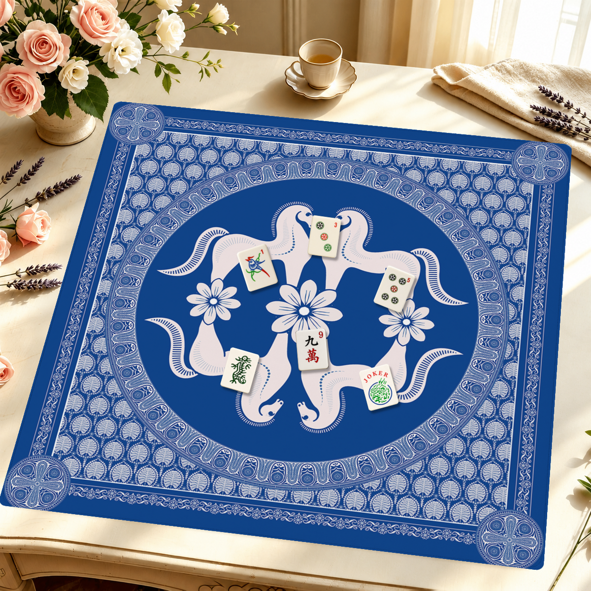 Brío Real mahjong mat — Styled Tile Table