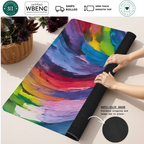 Brush Hour mahjong mat — Rolled Mat Feature Image