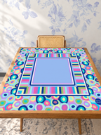 Bubble Pop Electric mahjong mat — Studio Table Angle