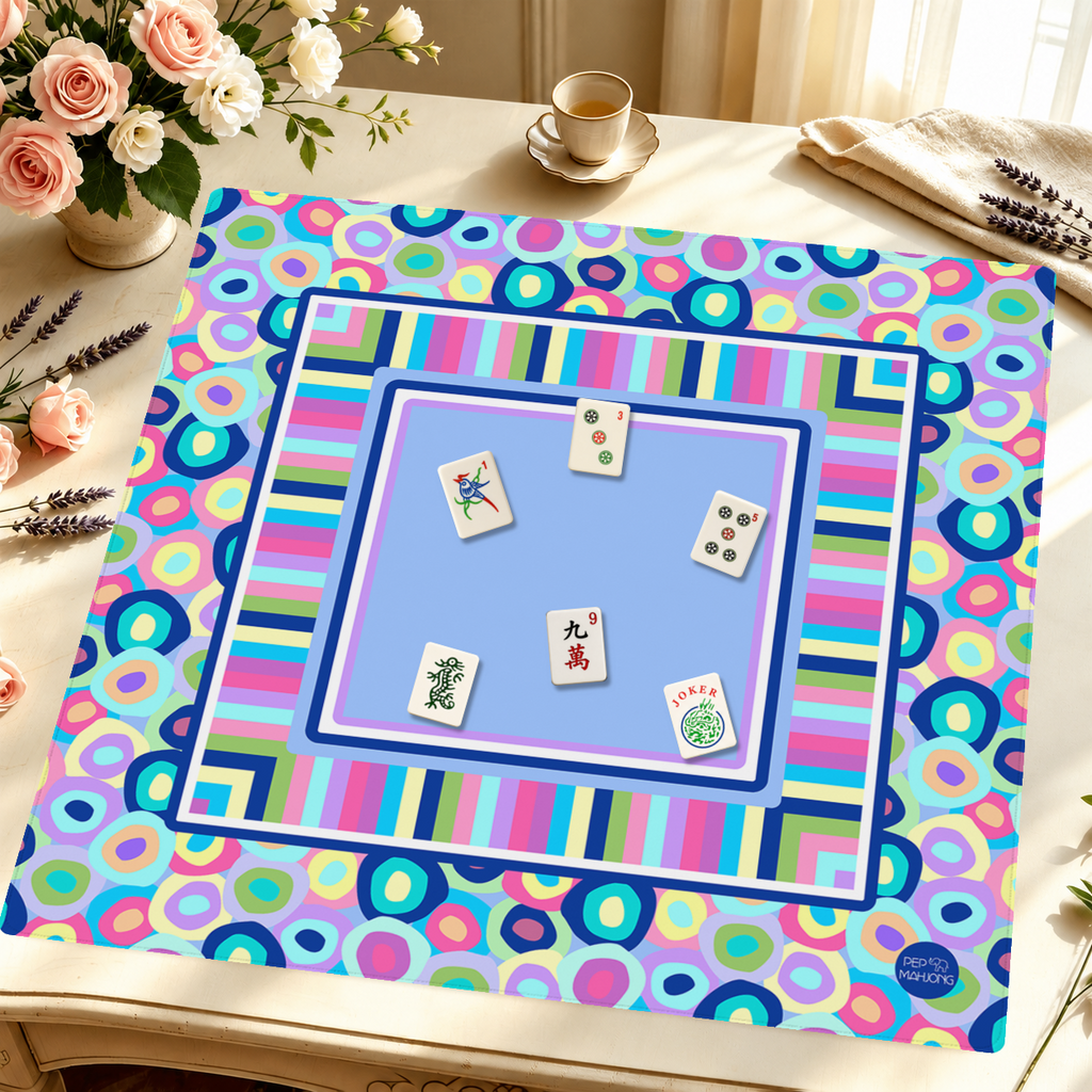 Bubble Pop Electric mahjong mat — Styled Tile Table
