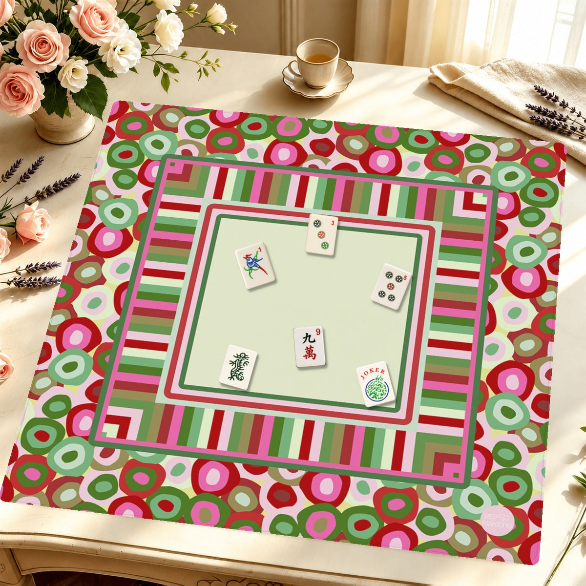 Bubble Pop Merry — Styled Tile Table [styled-tile-table-square]