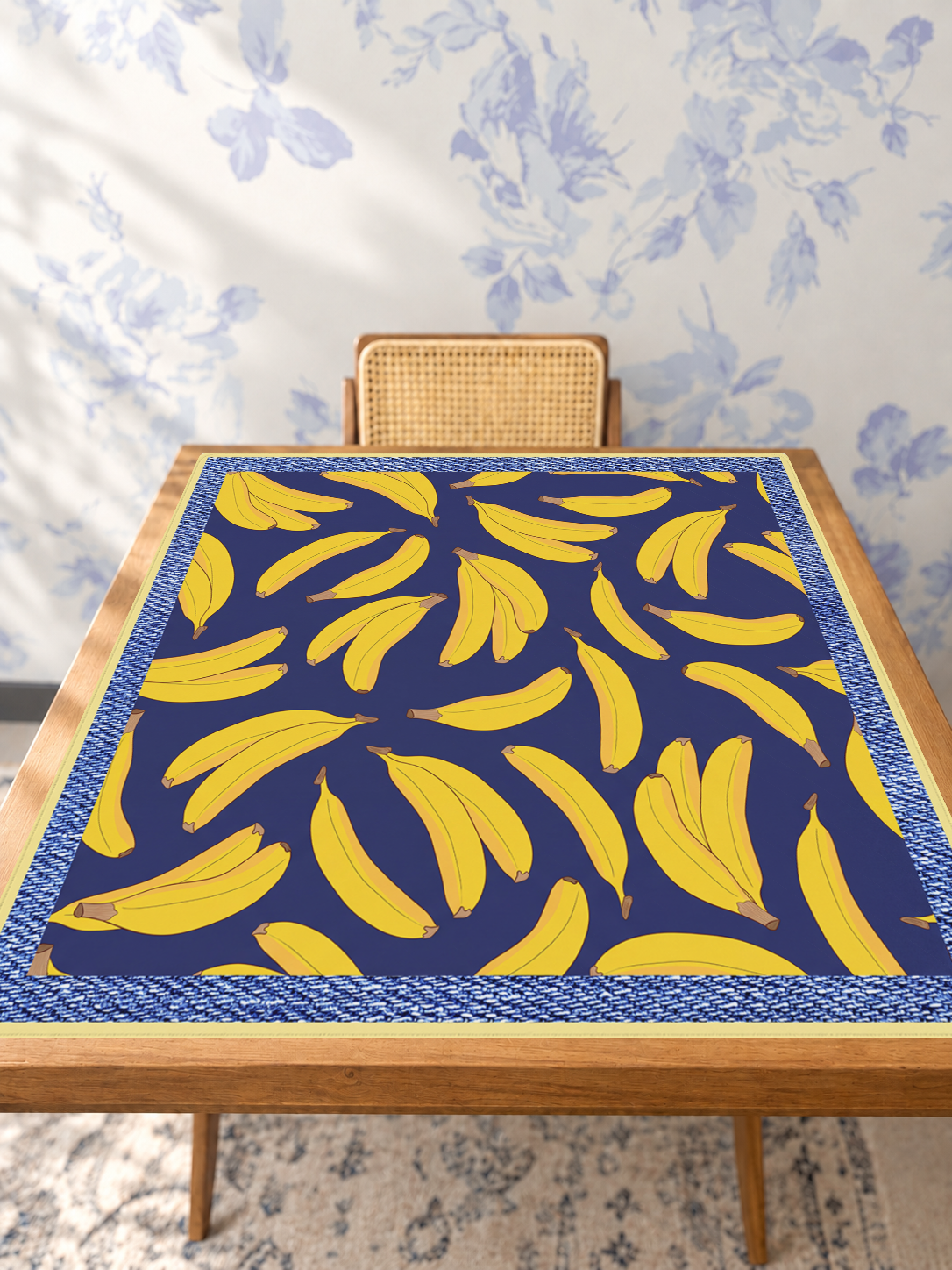 Bunch of Fun Mahjong Mat | Drenched x Mahjong by SI™ mahjong mat — Studio Table Angle