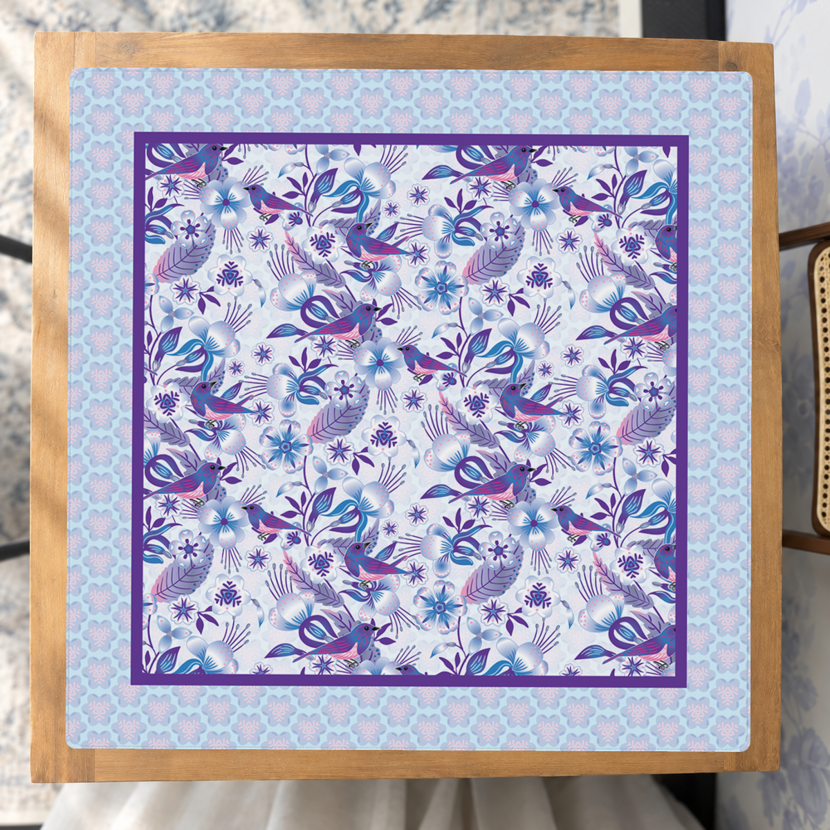 Canto Lila mahjong mat — Studio Overhead