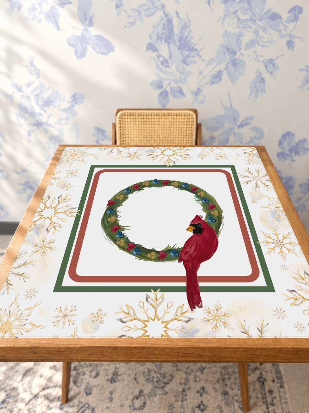 Cardinal Sin of Style mahjong mat — Studio Table Angle