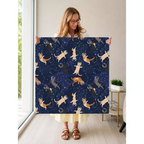Catsellation Nation mahjong mat — Held Mat Portrait