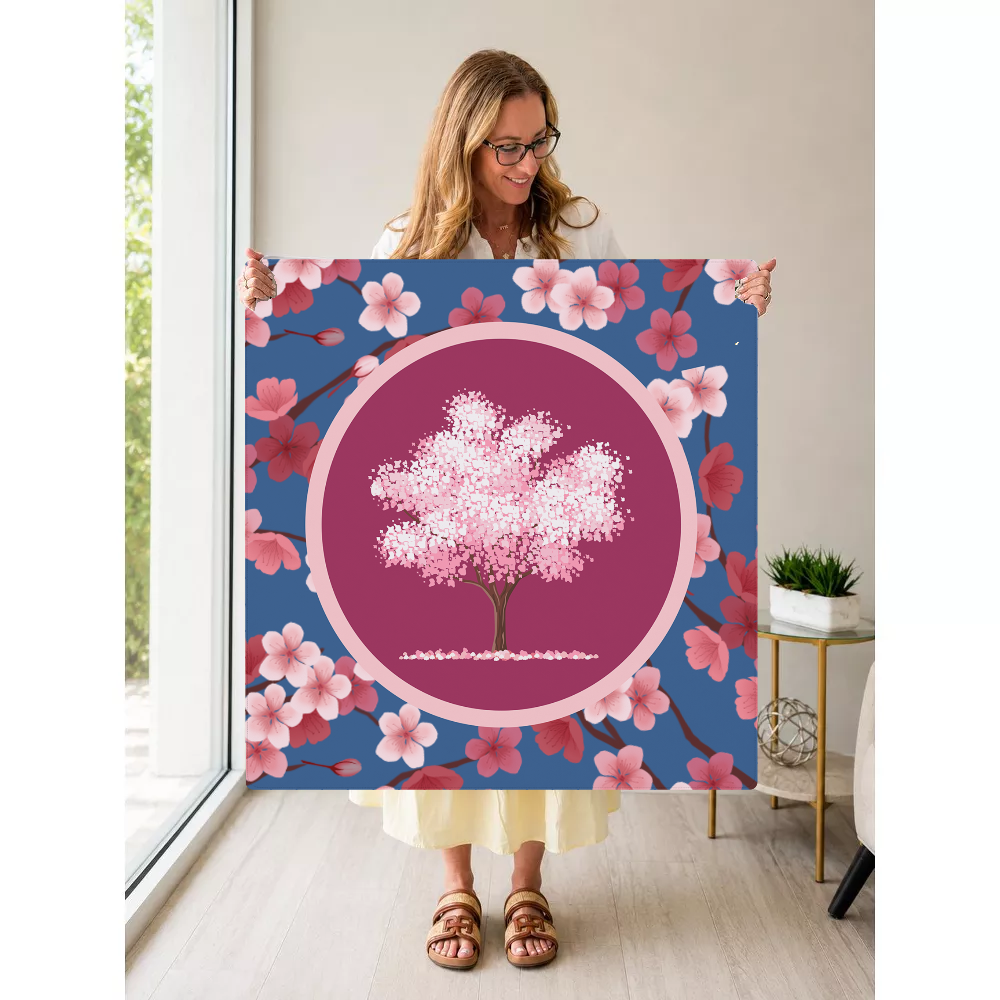 Cherry on Top mahjong mat — Held Mat Portrait