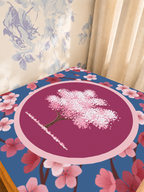 Cherry on Top mahjong mat — Sunlit Detail