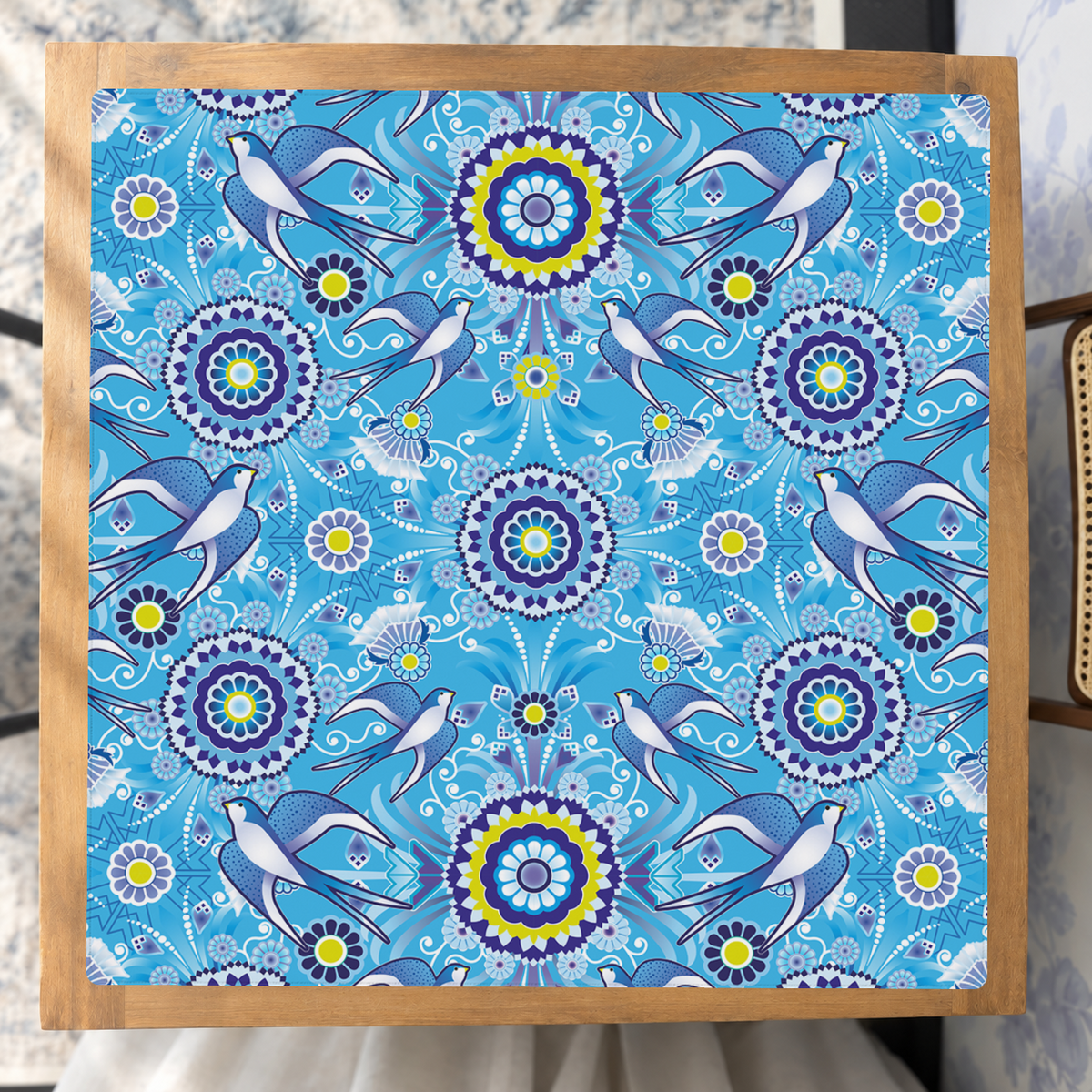 Cielo Vivo mahjong mat — Studio Overhead
