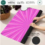 Cloud Nine Pink mahjong mat — Rolled Mat Feature Image