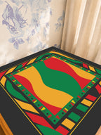 Mahjong by SI™ Colors of Unity Mahjong Mat — Sunlit Detail [studio-detail-square]