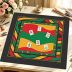 Mahjong by SI™ Colors of Unity Mahjong Mat — Styled Tile Table [styled-tile-table-square]