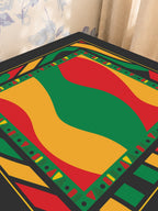 Mahjong by SI™ Colors of Unity Mahjong Mat — Sunlit Close-up [sunlit-closeup-square]