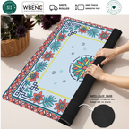 Compass Rose and Chill mahjong mat — Rolled Mat Feature Image