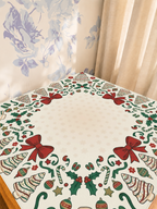 Cookie Tinsel – Green mahjong mat — Sunlit Detail