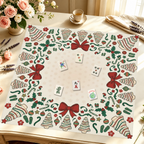 Cookie Tinsel – Green mahjong mat — Styled Tile Table