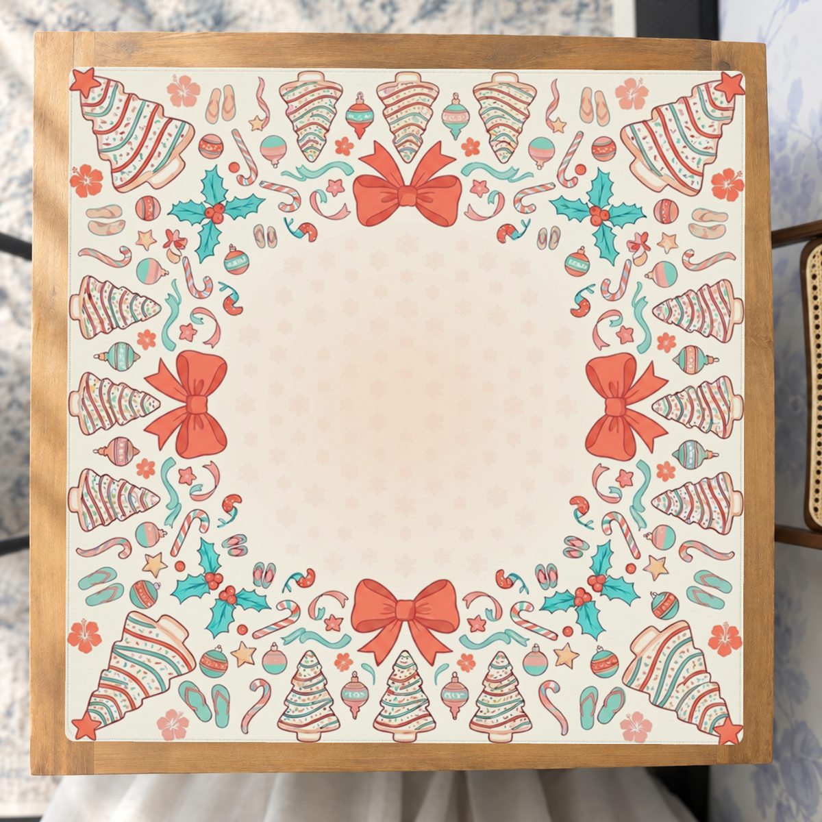 Cookie Tinsel - Pastel mahjong mat — Studio Overhead