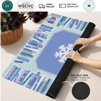 Cozy Winter Library Mahjong Mat — Rolled Mat Feature Image [rolled-feature-square]