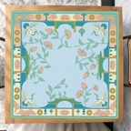 Crane Expectations mahjong mat — Studio Overhead
