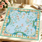 Crane Expectations mahjong mat — Styled Tile Table