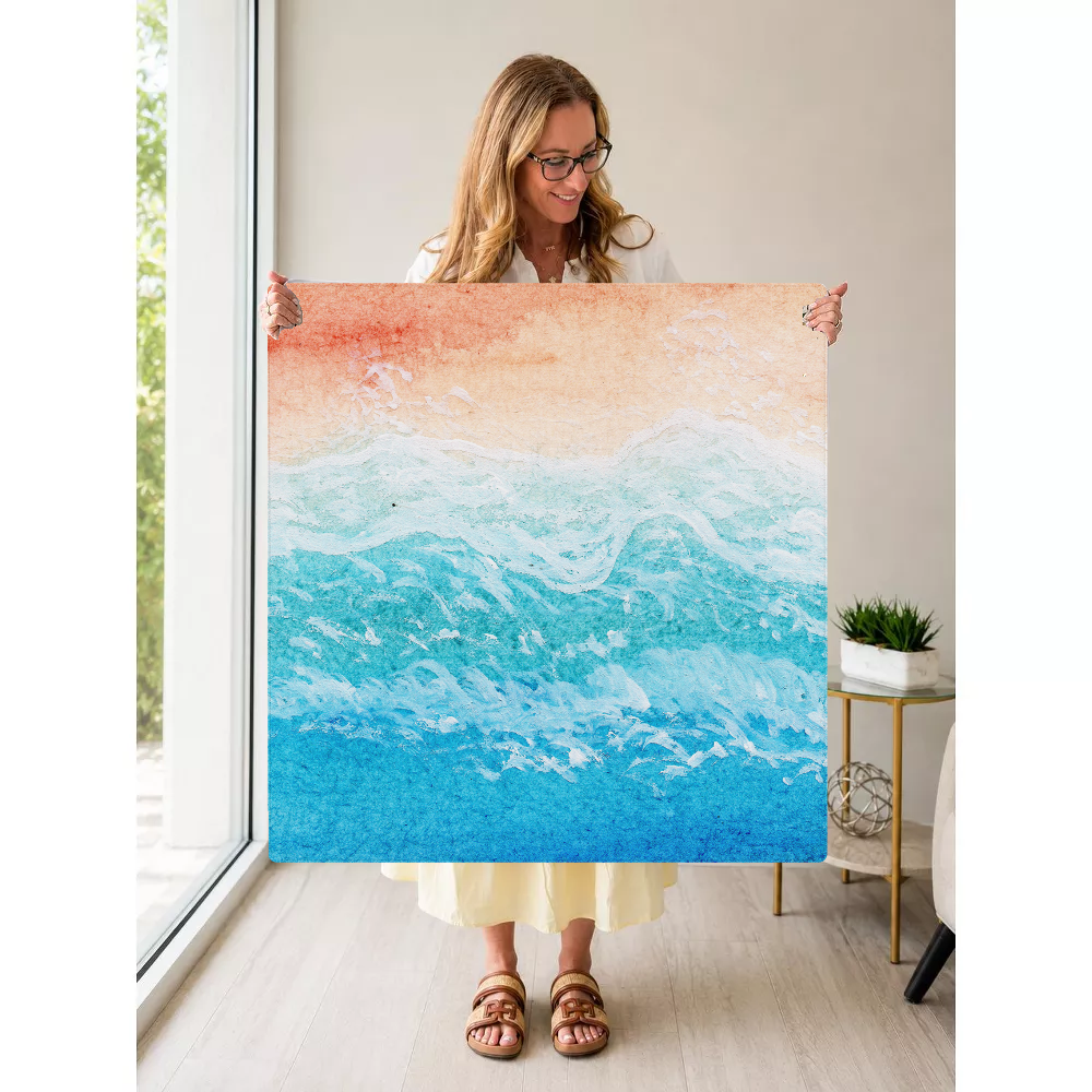 Deep End Decision mahjong mat — Held Mat Portrait