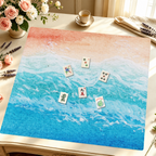 Deep End Decision mahjong mat — Styled Tile Table