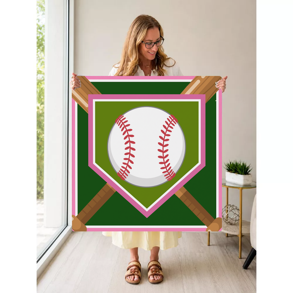 Diamond Darling mahjong mat — Held Mat Portrait