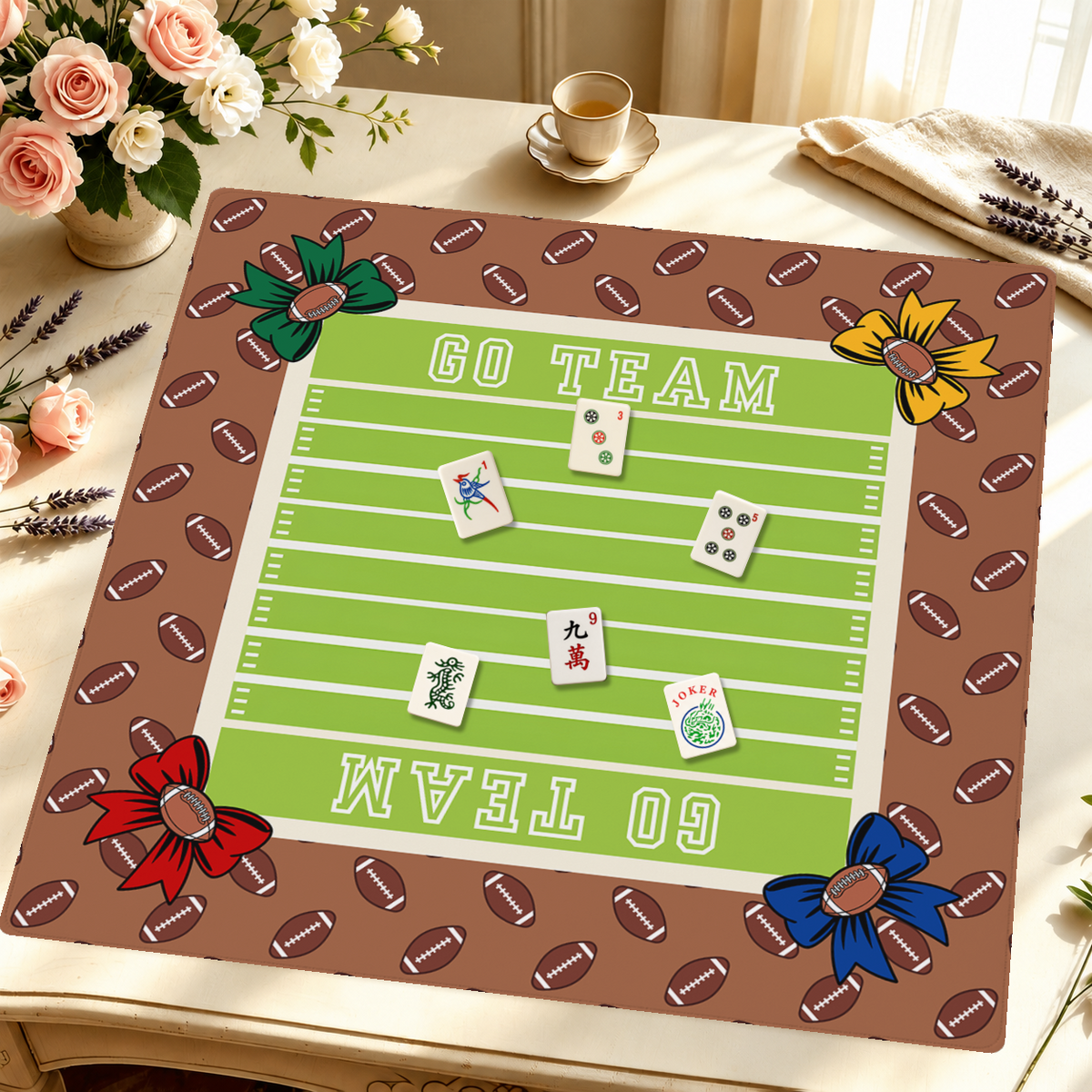 Mahjong by SI™ Blitz and Bows Mahjong Mat