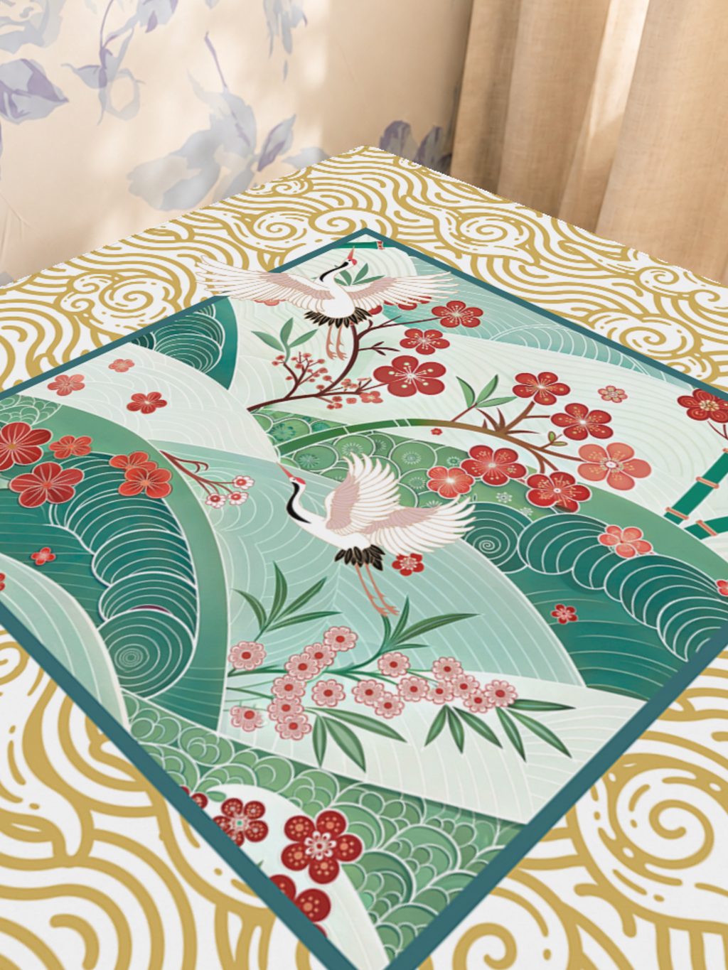 Mahjong by SI™ Tracing the Tides Mahjong Mat