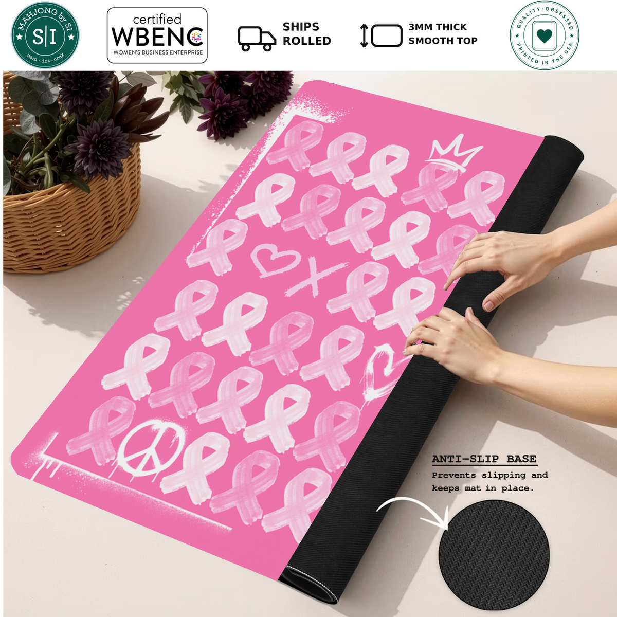 Mahjong by SI™ Tagged in Pink Mahjong Mat