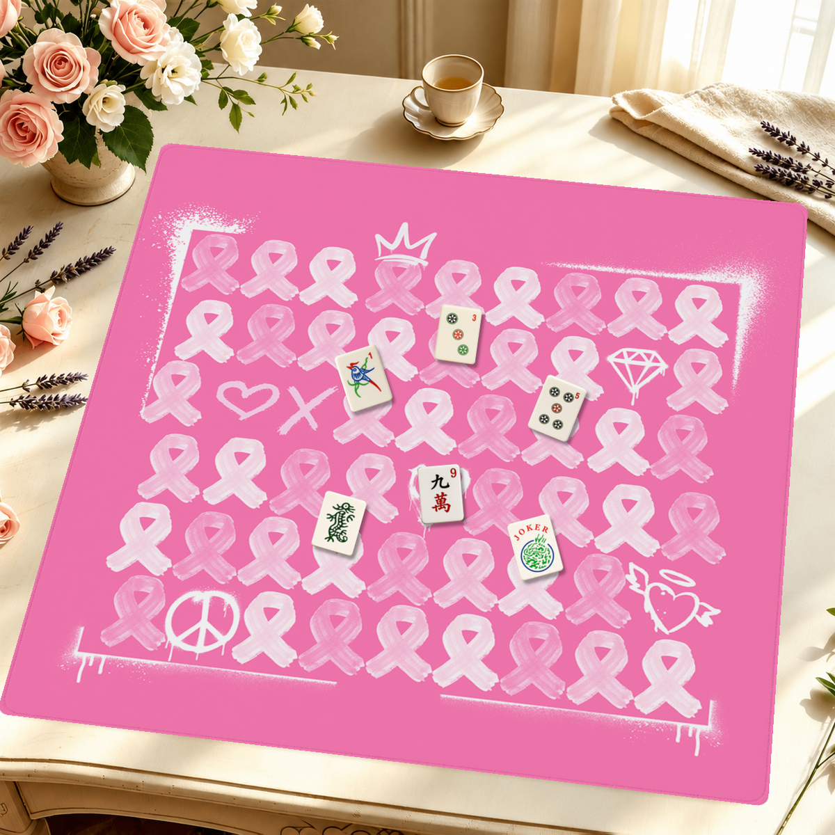 Mahjong by SI™ Tagged in Pink Mahjong Mat