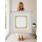 Mahjong by SI™ Seaside Sorbet Stripe Mahjong Mat