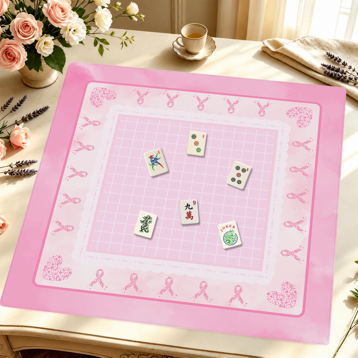 Mahjong by SI™ Threads of Survival Mahjong Mat