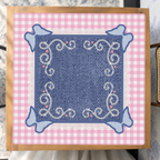 Mahjong by SI™ Diamond in a Rhinestone World Mahjong Mat
