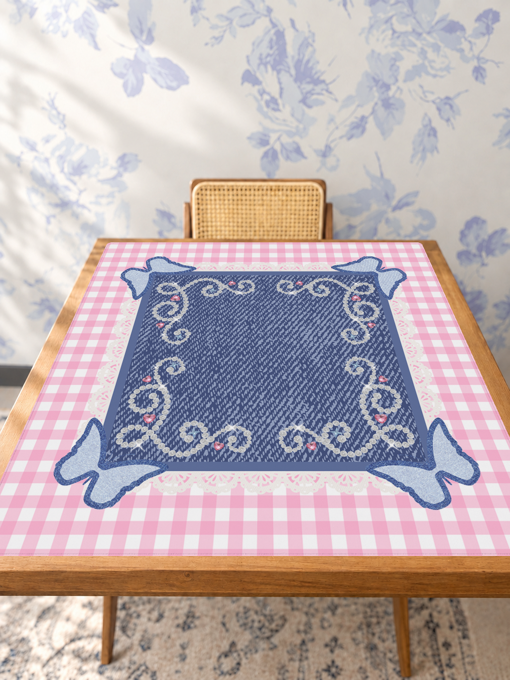 Mahjong by SI™ Diamond in a Rhinestone World Mahjong Mat