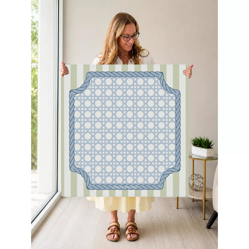 Mahjong by SI™ Coastal Cottage Mahjong Mat
