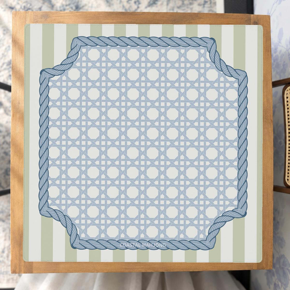 Mahjong by SI™ Coastal Cottage Mahjong Mat