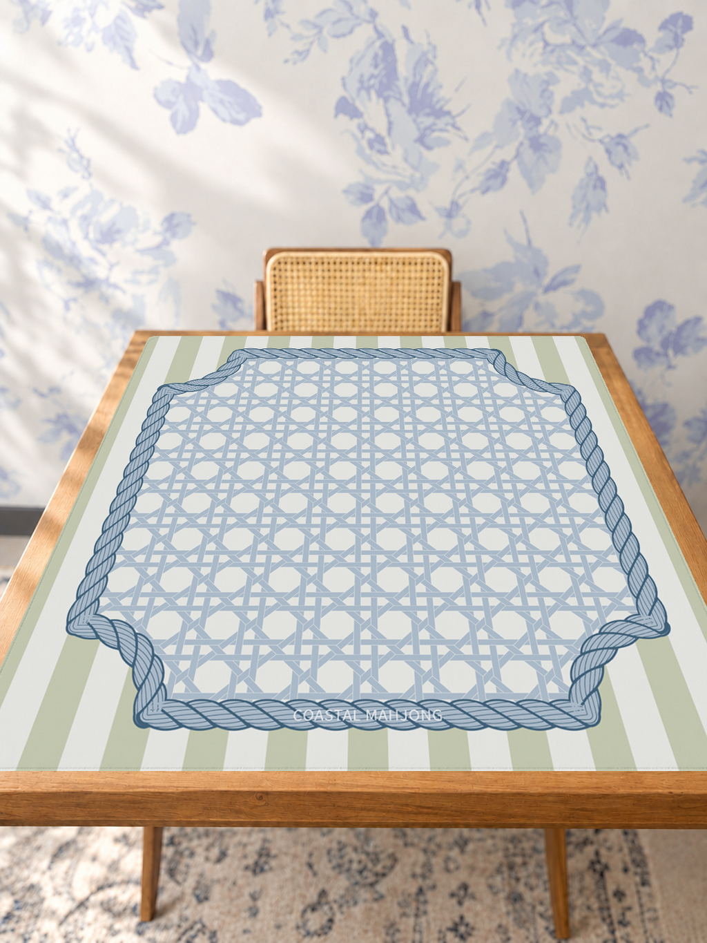Mahjong by SI™ Coastal Cottage Mahjong Mat