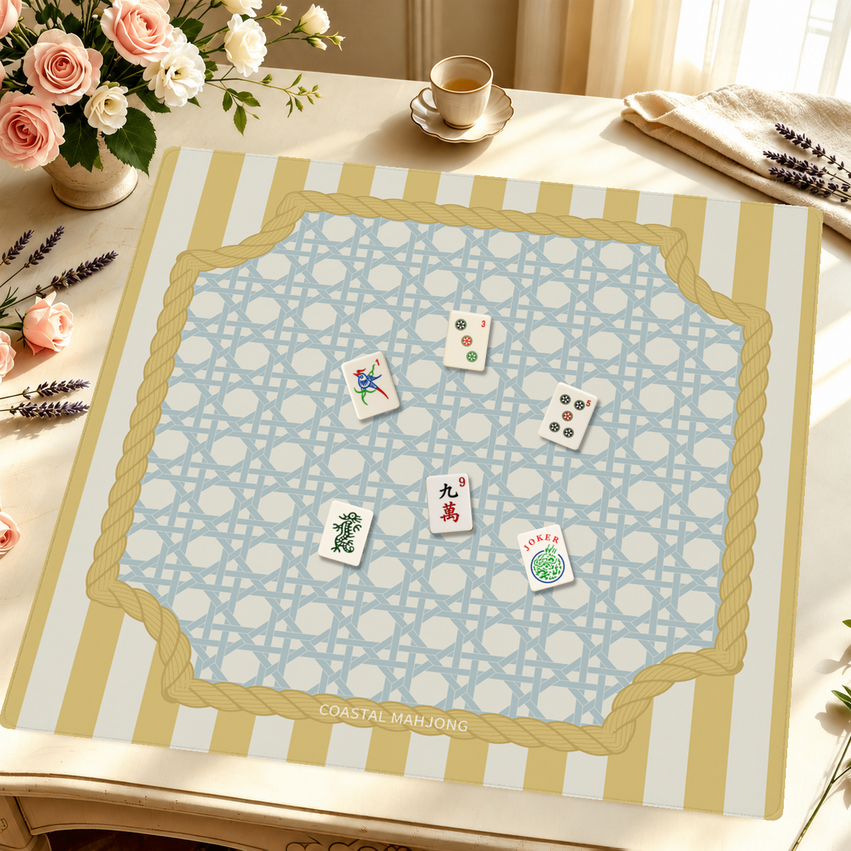Mahjong by SI™ Beach Club Mahjong Mat